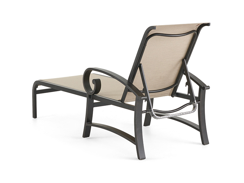 Solstice Aluminium z patio Sling Chaise Lounge
